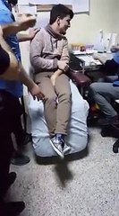 Kan verirken kendinden geçen 'Efsane Genç'!