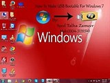USB Bootable For Windows 7 In Urdu Video-Dailymotion