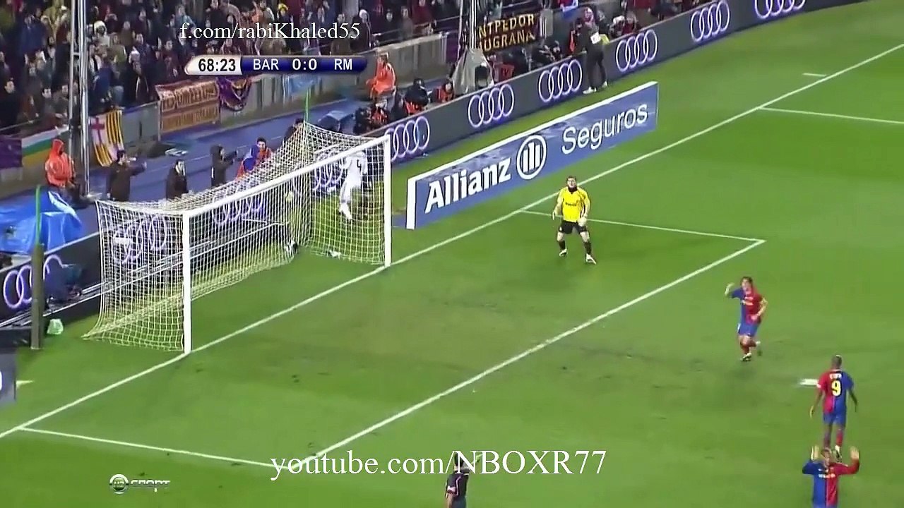 برشلونة وريال مدريد 2-0 الدوري موسم2008-2009-تعليق دراجي شوط ثاني