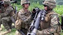Powerful AT4 and SMAW Rocket Launcher in Action Shoot by Marines