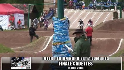 2008 FFC BMX - INTER REGION NORD EST - LUMBRES - Cadets_F