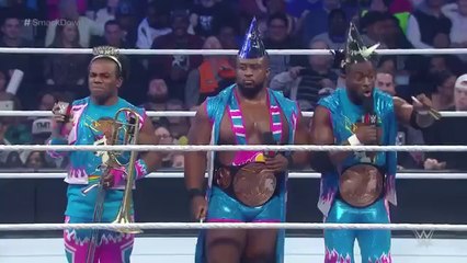 Lucha Dragons crash The New Day’s New Year’s Eve celebration- SmackDown, Dec. 31, 2015