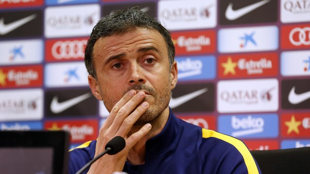 Luis Enrique: It's a month with lots of games. The three points are basic