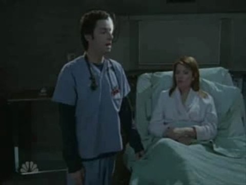 Scrubs Congratualation Jordan & Showing Shadow Puppet