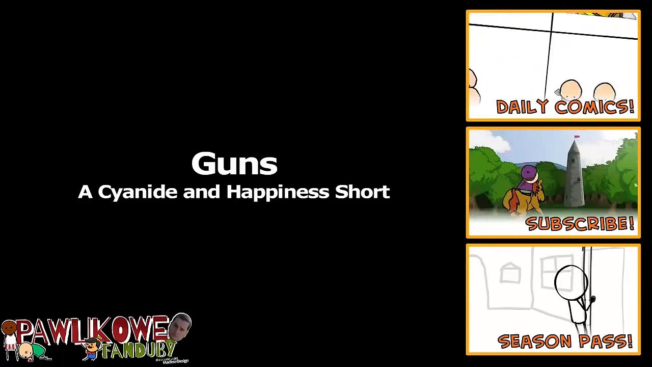 Cyanide & Happiness - Guns (Dubbing PL)