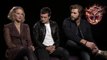 Mockingjay Interview with Jennifer Lawrence, Josh Hutcherson and Liam Hemsworth