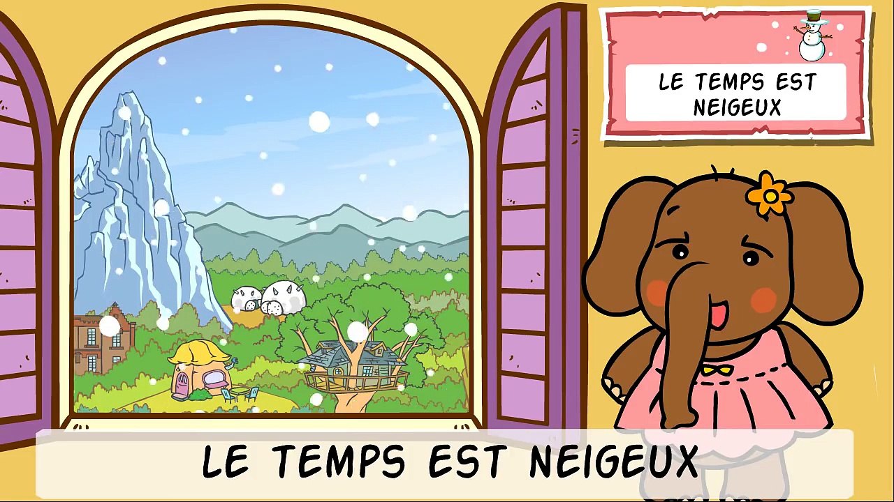 Quel temps fait il ? Dessin ANM éducatif Genikids vidéo