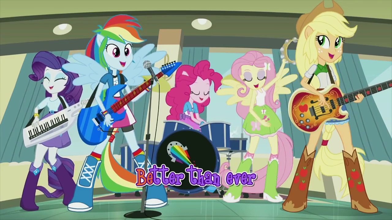 MLP Equestria Girls - Rainbow Rocks - Better Than Ever SING-ALONG