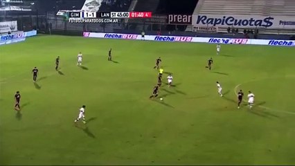 Gol de Di Renzo. Gimnasia 1 - Lanús 2. Liguilla Pre Sudamericana 2015. FPT.