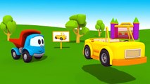 Leo Junior und das Cabrio | 3D Cartoon für Kinder in deutsch