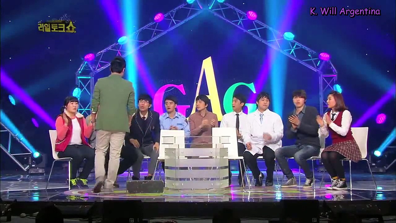 [Sub Español] Real Talk Show con K.Will ||Gag Concert|| 2013.04.2||
