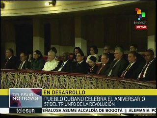 Ballet Nacional de Cuba rinde homenaje a los 57 años de Revolución