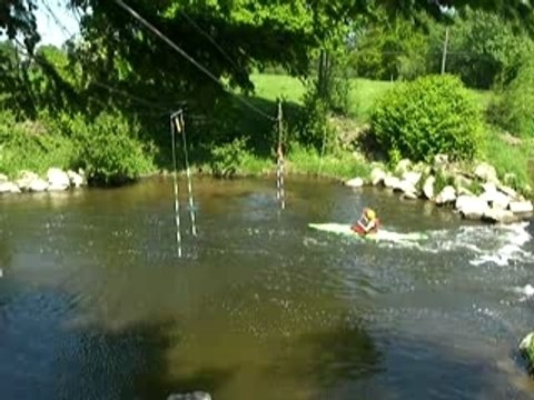 slalom kayak aux académies UNSS