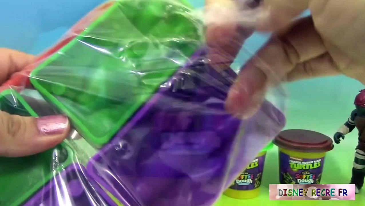 Pâte modeler Tortues Ninja Softee Dough Ninja Turtles PlayDoh TMNT