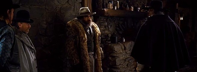 The Hateful Eight - violent scene - contains spoilers