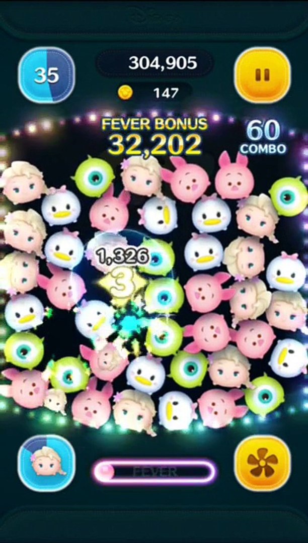 サプライズ エルサを使ってみた 曲付きツム アナと雪の女王シリーズ Dailymotion Video