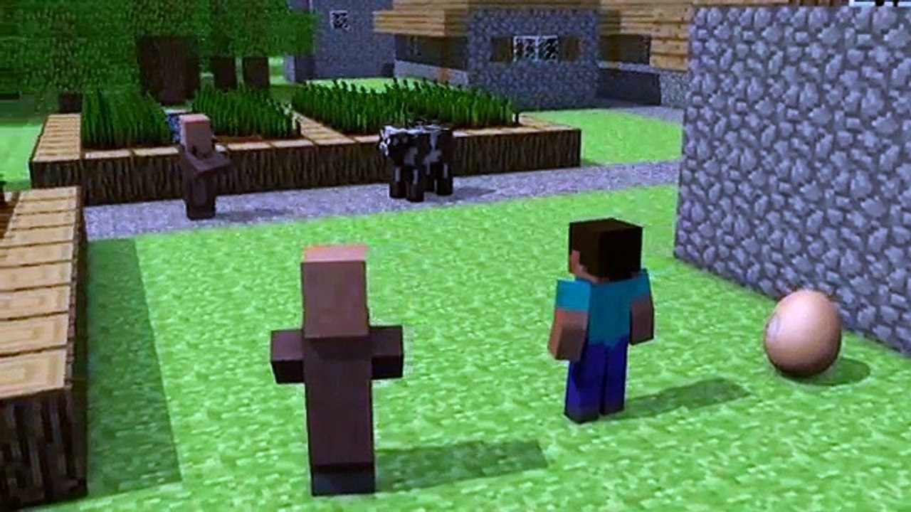 An Eggs Guide to Minecraft PART 5 Moo! (Minecraft Animation)