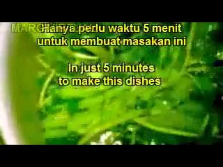 Resep Masakan Membuat Sup Brambang Bayam Manis