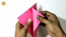 Lotus (Tulip) Flower - Origami How To Make Paper Lotus Flower | Traditional Paper Toy