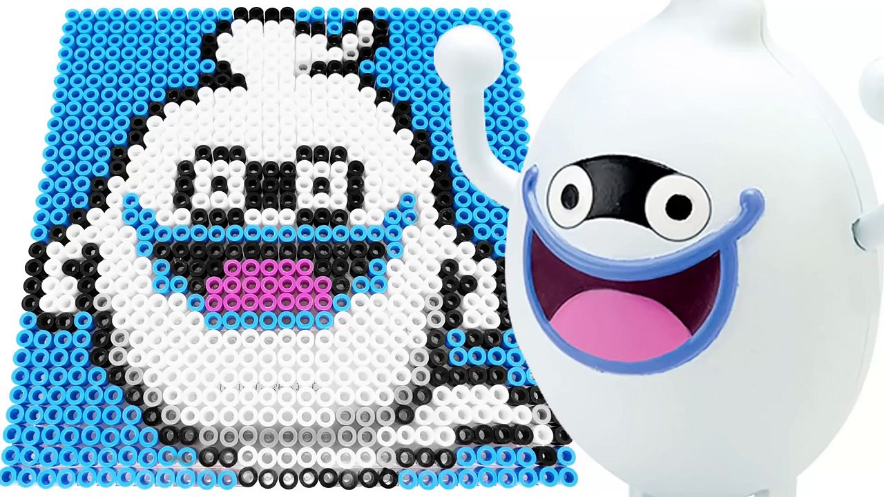 妖怪ウォッチ ドット絵 ウィスパーをビーズで描く PPCandy Channel Yokai...