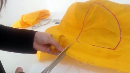 How to stitch kurti with lining