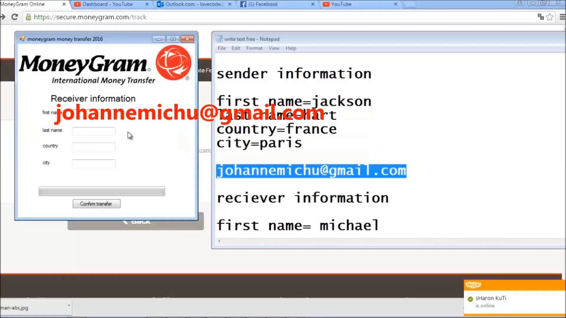 Moneygram Transfer Hack - 