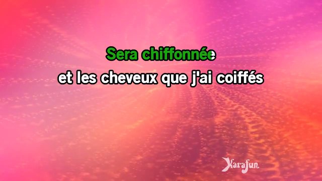 Karaoké La plus belle pour aller danser - Sylvie Vartan *