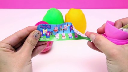 Tải video: Kinder & Play Doh Surprise eggs Peppa Pig Hello Kitty Huevos sorpresa de chocolate