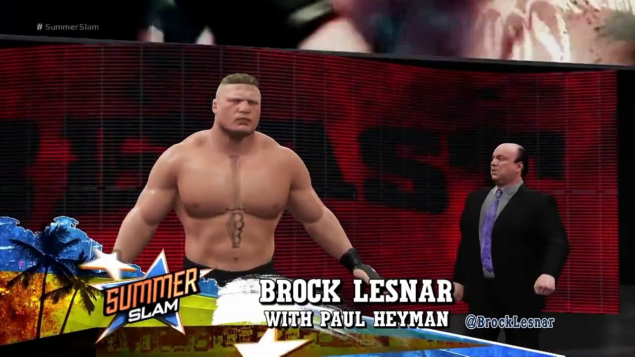Ken Shamrock vs. Brock Lesnar: WWE 2K16 Fantasy Showdown