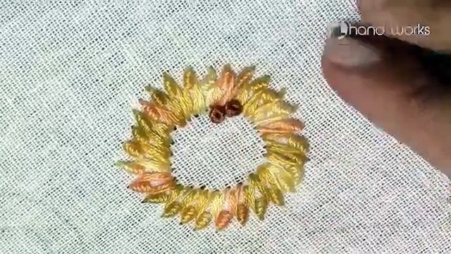 Hand Embroidery Flower Designs