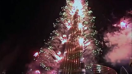 إحتفالات العام الجديد 2016 في دبي Dubai new year 2016