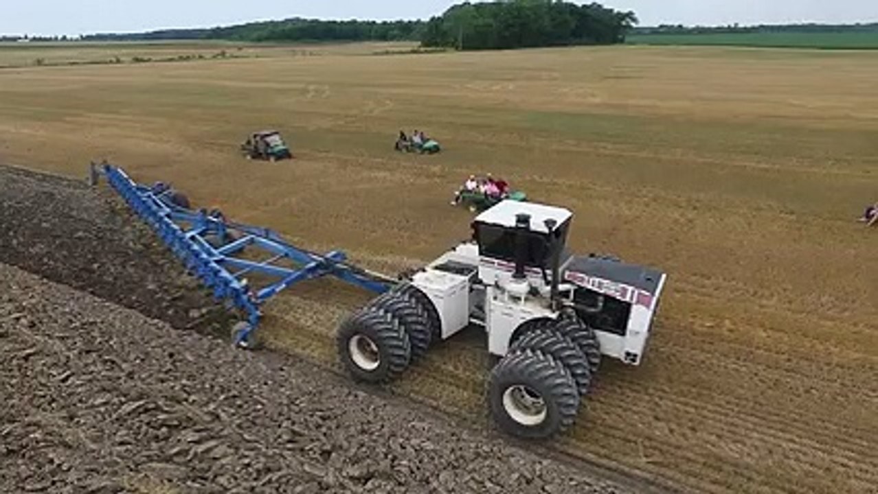 When This Tractor Starts Everyone Stop And Watch! This Is A Special Day!