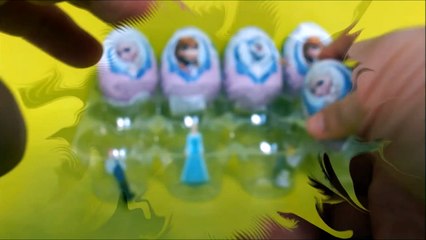 Princess Anna Disney Frozen Surprise Egg Collection with figure toys inside huurteinen seikkailu