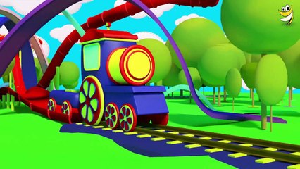 The Numbers Train - Learn to Count to 10 - 3D Animation for Children, Kids and Toddlers