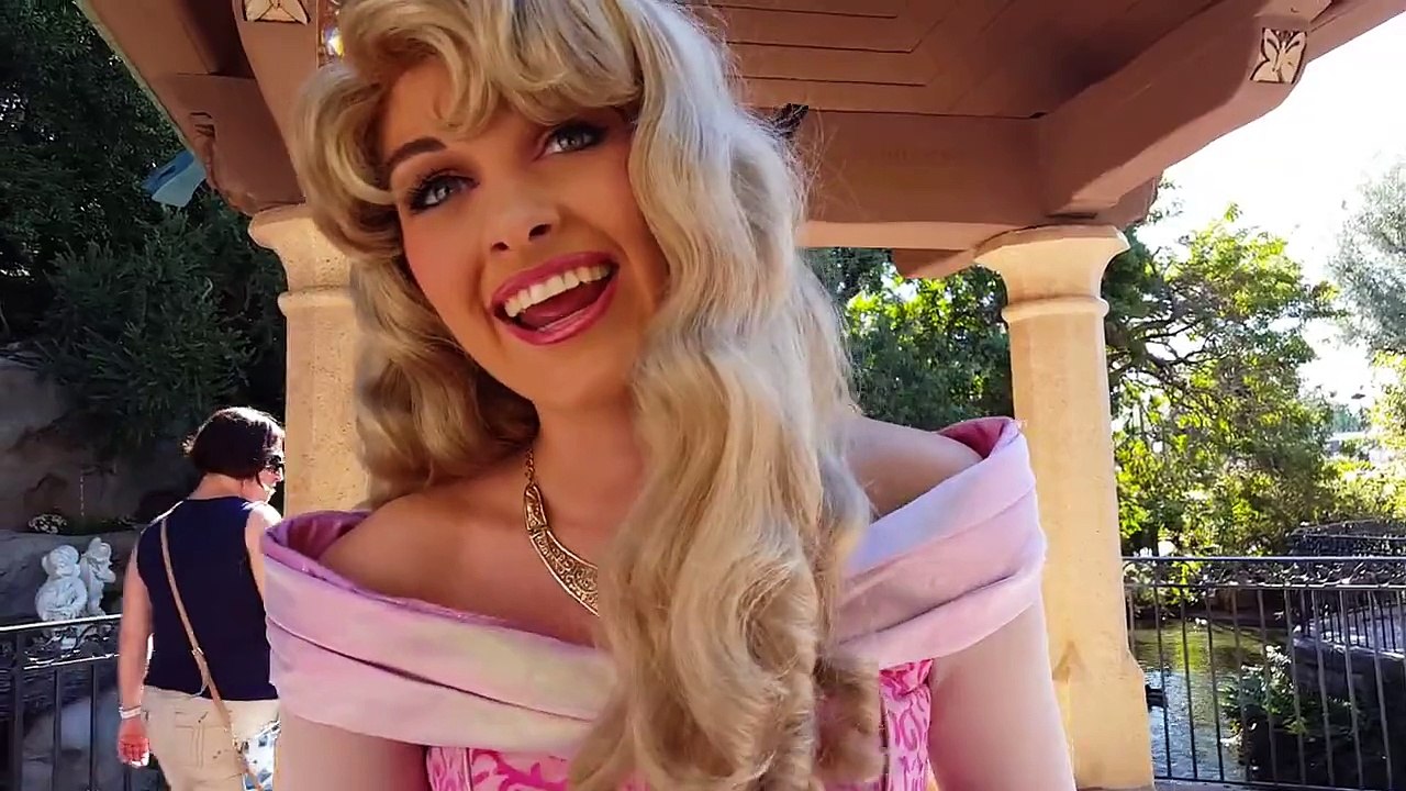 Princess Aurora's 16 years experience  Disneyland