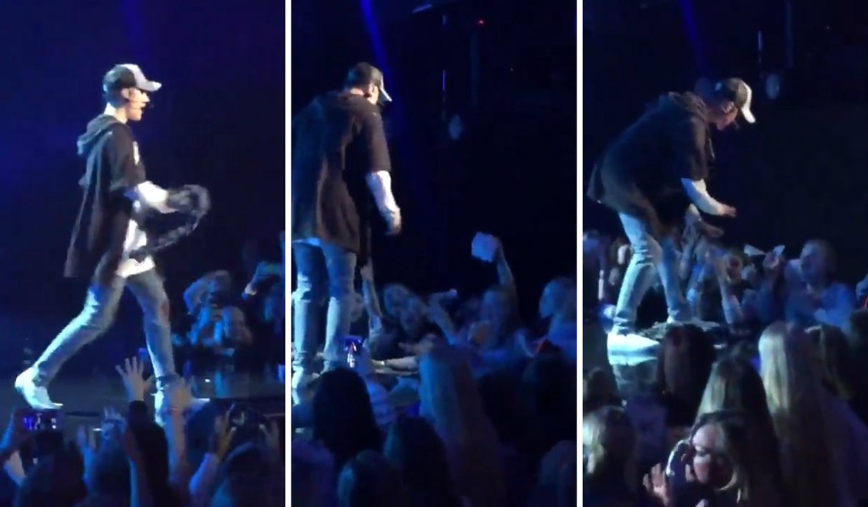 Bieber Storms Off Stage During Temper Tantrum