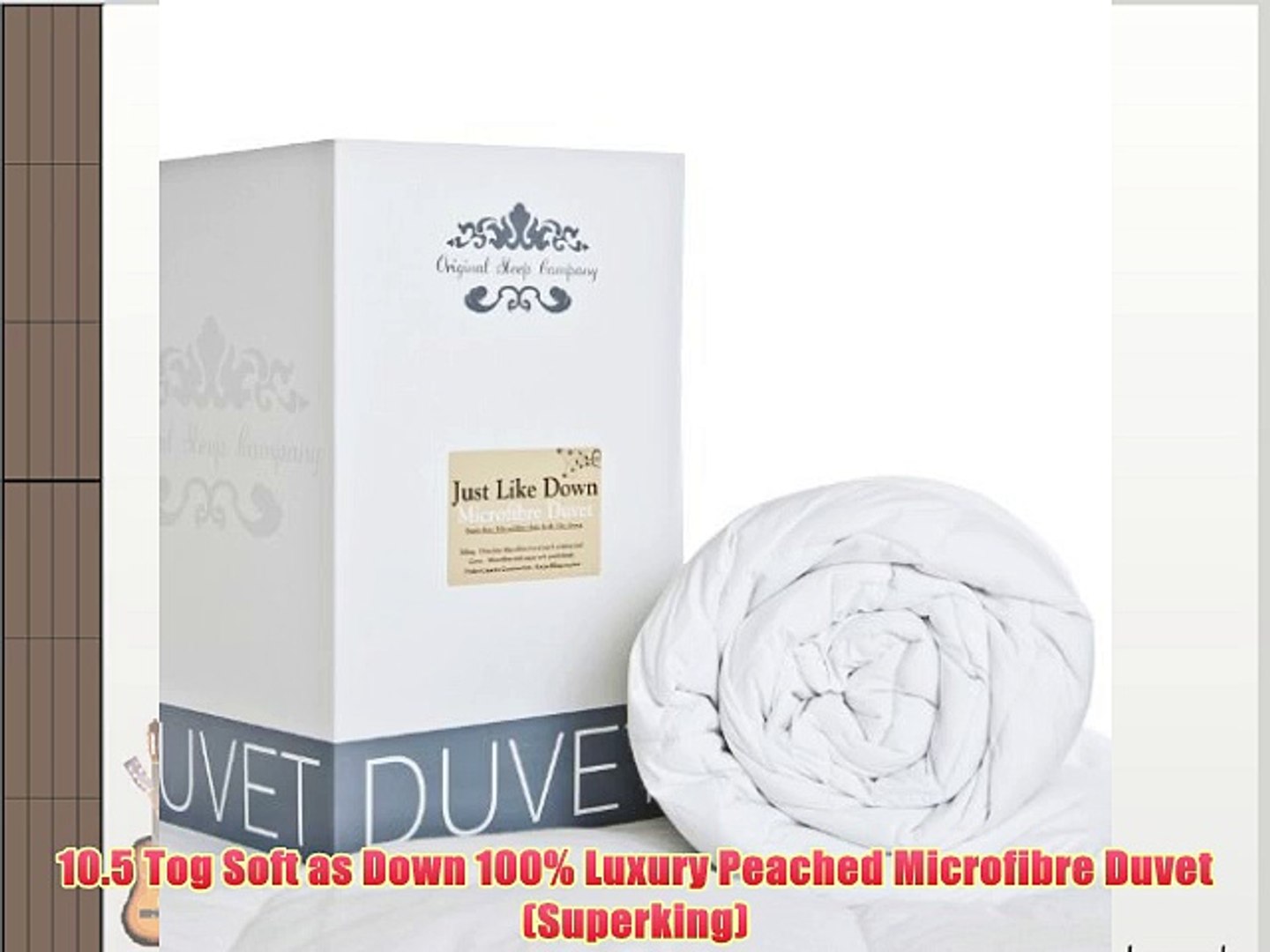 10 5 Tog Soft As Down 100 Luxury Peached Microfibre Duvet