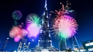 MY DUBAI LIFE !! VLOG 8 # NEW YEAR 2016 FIRE AROUND DUBAI