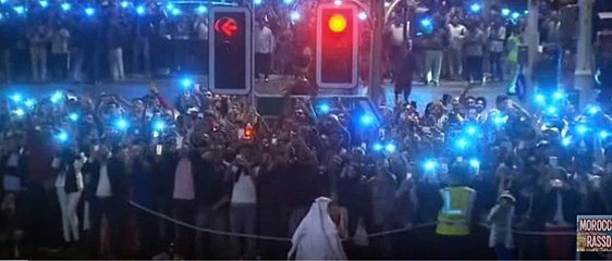 Downtown Dubai And bujh al- Arab Fireworks -New Years Eve 2016