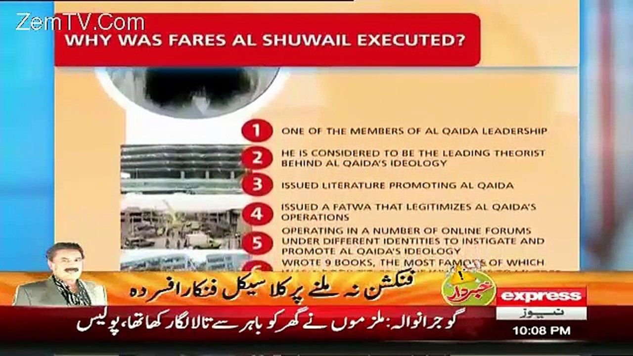 Ahmed Qureshi Showing The Proofs Against Persons Which Are Executed By Saudia