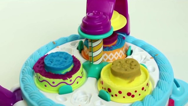 Play Doh Cake Makin Station Bakery Playset Decorate Cakes Cupcakes Playdough Hasbro Toys