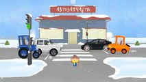 Doktor Mac Wheelie geht einkaufen! Eine Autopanne an der Ampel | Cartoon für Kinder