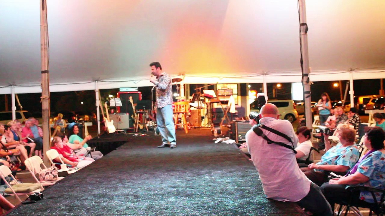 George Nadile sings 'Steamroller Blues' Elvis Week 2014