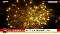 Sydney Australia Fireworks New Year Eve 2018