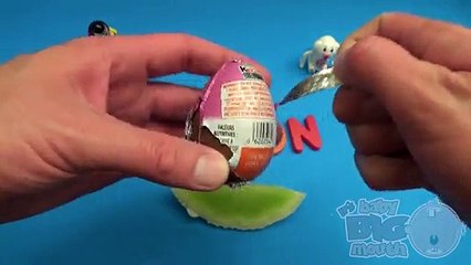 Kinder Surprise Egg Learn-A-Word! Spelling Fruit! Lesson 26