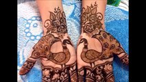 Peacock Shape in Mehandi Henna Designs
