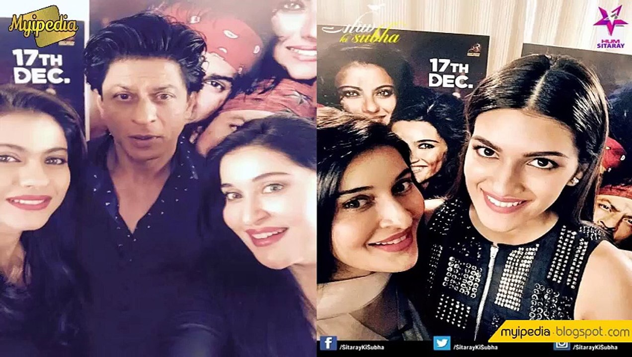 Shahrukh Khan, Kajol & Dilwale Cast with Sanam Jung & Shaista Lodhi