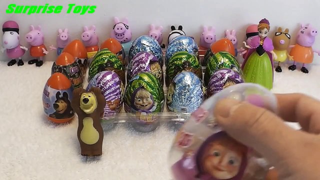Маша и Медведь, Masha i Medved, Frozen, Disney, Peppa Pig, Frozen Toys, Peppa Pig Toys 2