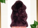 GENUINE SHEEPSKIN RUG - MULBERRY