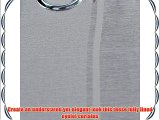 Hotel Quality Faux Silk Striped Curtains Fully Lined With Silver Eyelet Ring Top